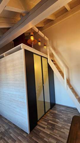 Begehbarer Kleiderschrank Dachgeschosswohnung Neubiberg