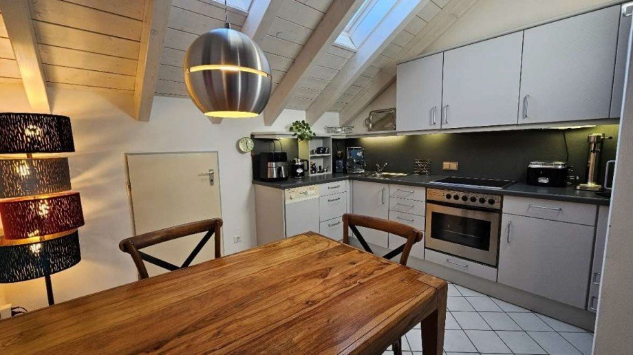 K�che Dachgeschosswohnung Neubiberg