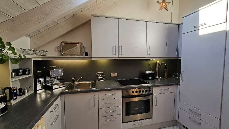 K�che Dachgeschosswohnung Neubiberg